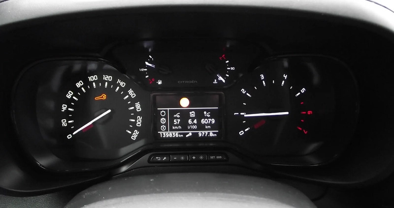 Citroen Berlingo cena 61900 przebieg: 139836, rok produkcji 2019 z Biecz małe 352
